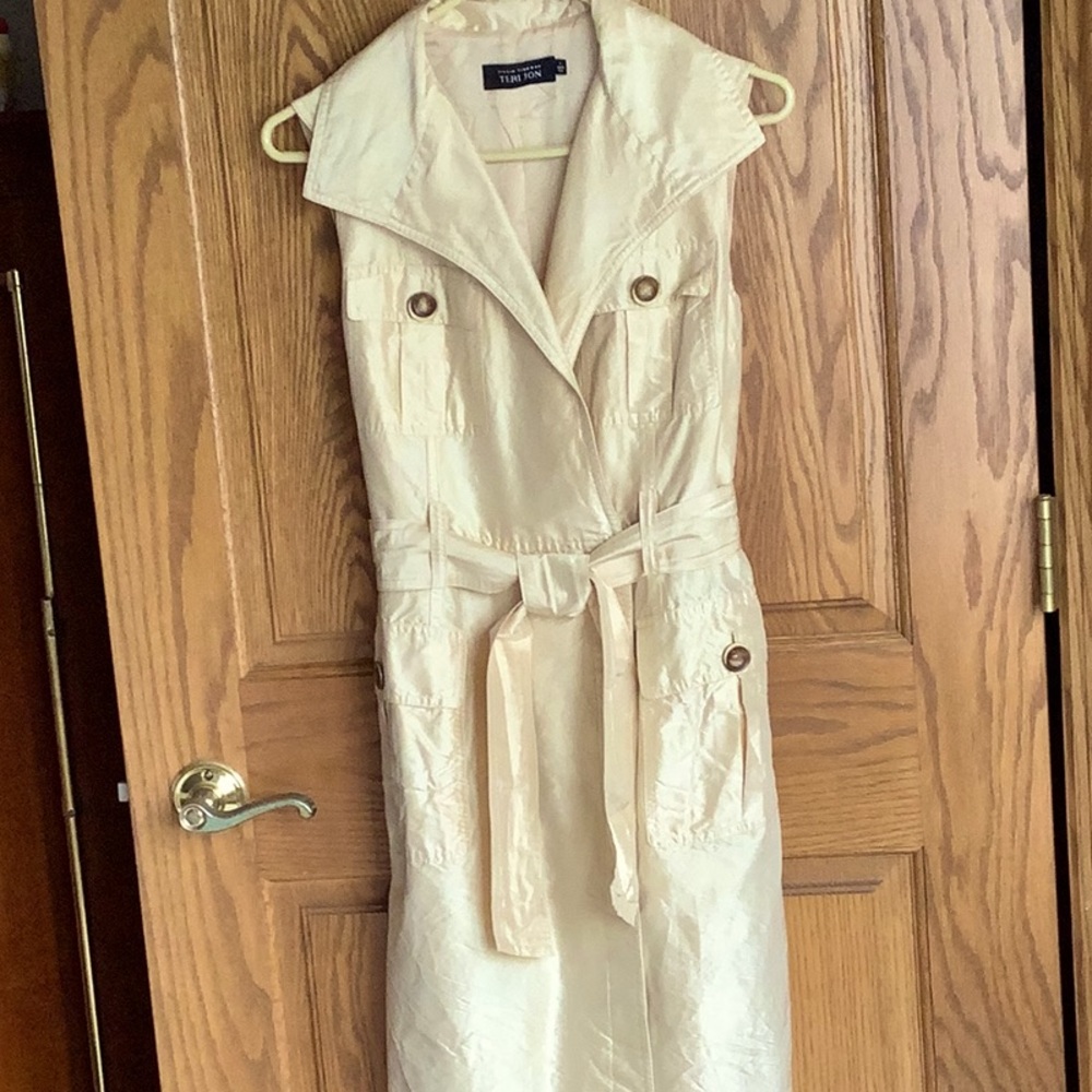 Rickie Freeman for Teri Jon 100% silk dress Sz 6